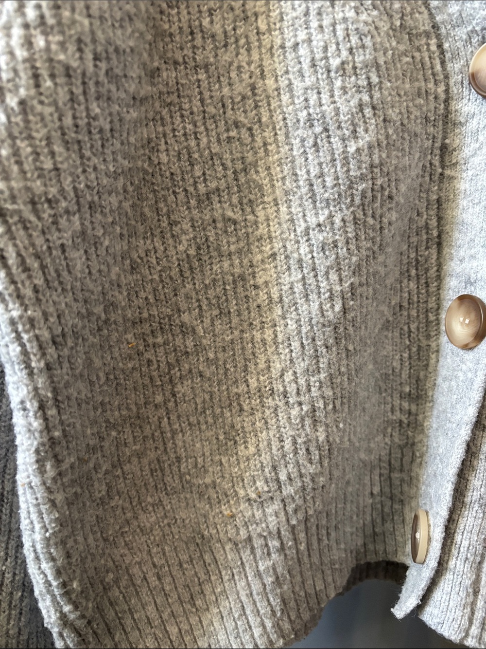 Dynamite Grey Knit Cardigan - Picture 7 of 7